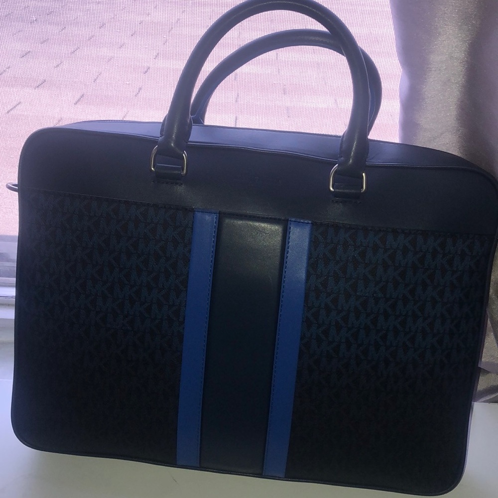 Michael Kors Atlantic blue briefcase/bag - Picture 5 of 5
